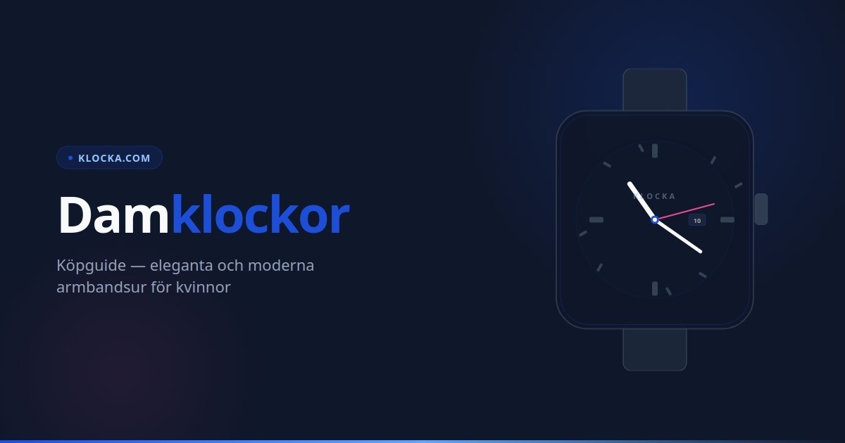 Damklockor — köpguide